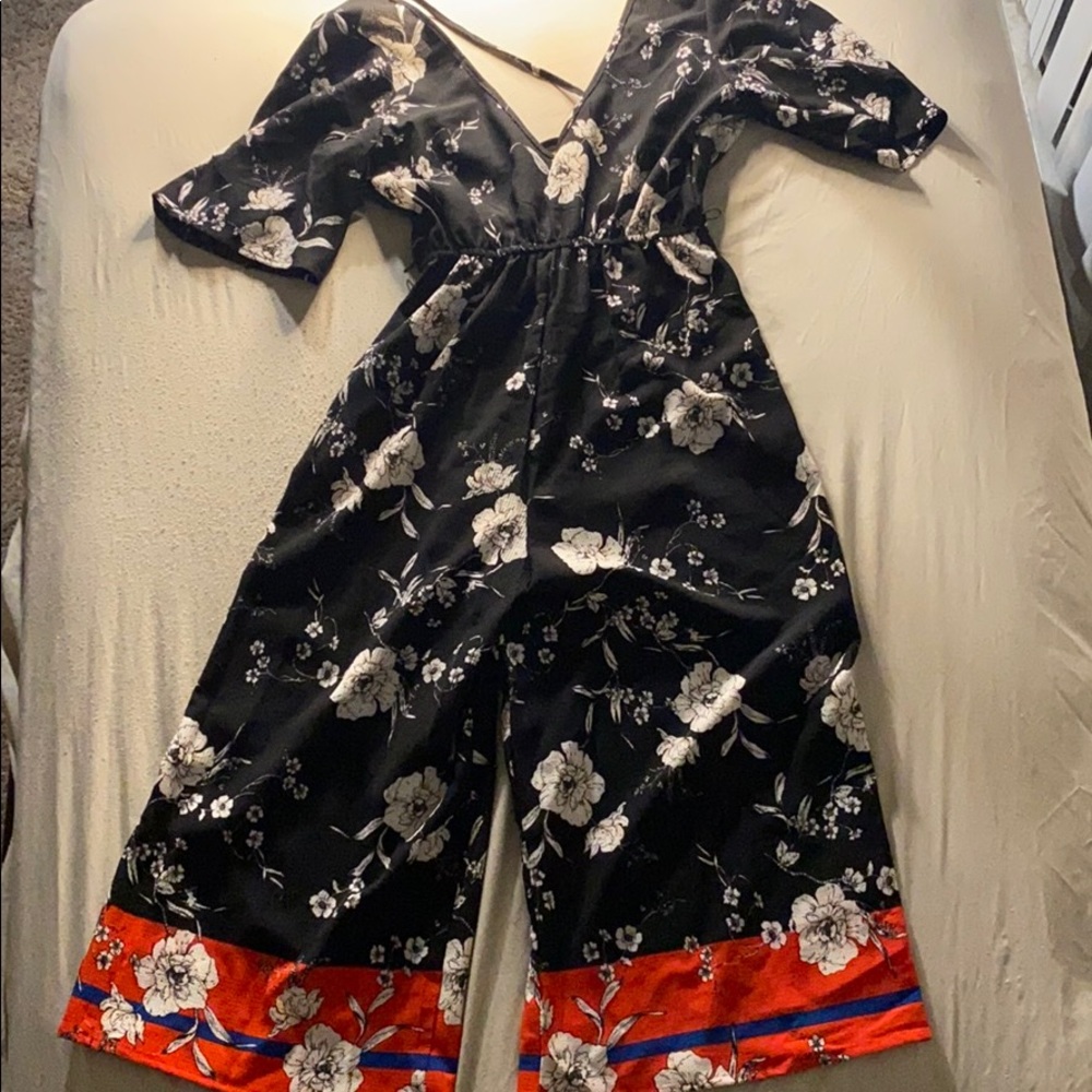 Floral jumpsuit
